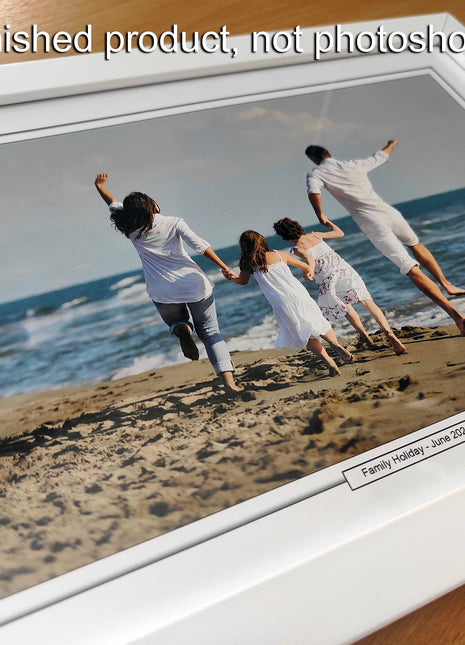 photo printed framed a4 a3 Red blue green yellow pink purple black white grey