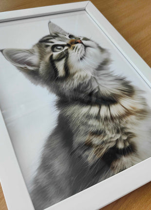 framed picture frame and print included any picture printed a4 and a3