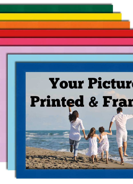 Photo Frame red, green, blue. pink. yellow. green Picture Frame Handmade a4 a3
