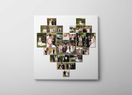 Heart canvas picture print. Choose any 26 pictures, easy great value printed