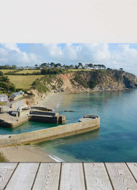 Charlestown Harbour, Cornwall canvas picture print south coast landscape