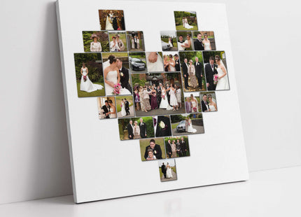 Heart canvas picture print. Choose any 26 pictures, easy great value printed