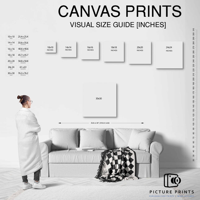 heart shape customised canvas picture my pictures arranged and printed canvas