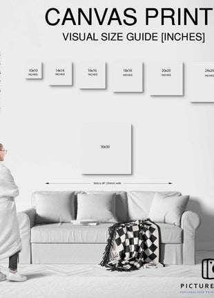 Teddy Bear bedroom canvas picture print baby bedroom idea