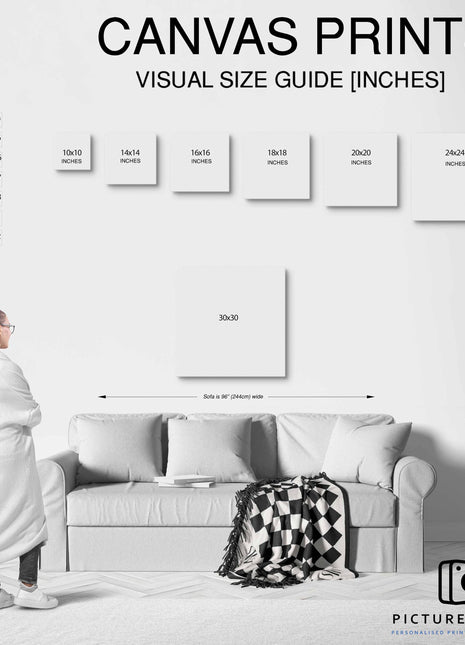 Teddy Bear bedroom canvas picture print baby bedroom idea