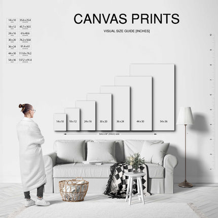 Autumn trees red leaves portrait canvas picture print