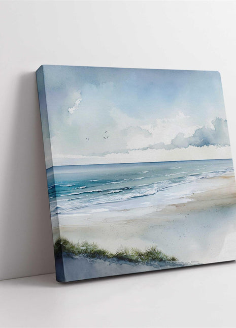 coastal art work framed canvas picture print beach seascape set available