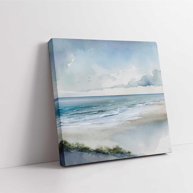 coastal art work framed canvas picture print beach seascape set available