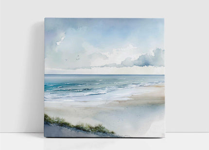 coastal art work framed canvas picture print beach seascape set available