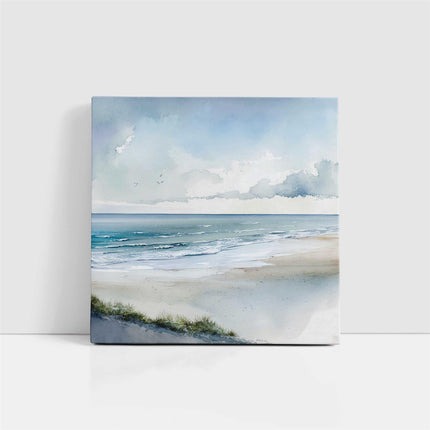 coastal art work framed canvas picture print beach seascape set available