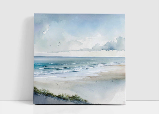 coastal art work framed canvas picture print beach seascape set available
