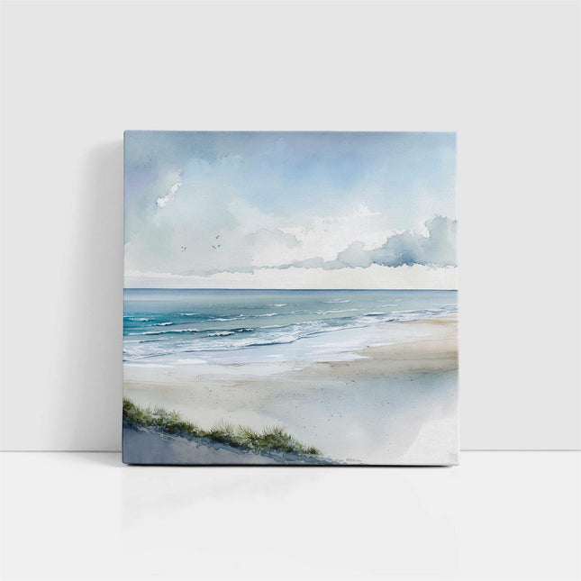 coastal art work framed canvas picture print beach seascape set available