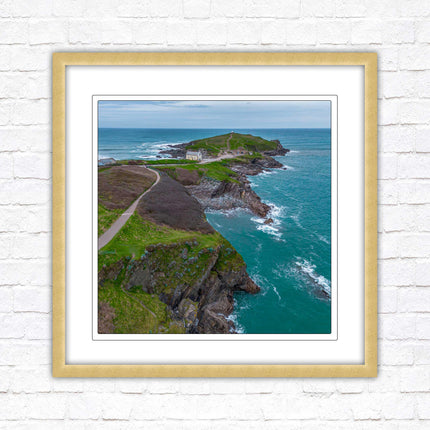 Elephant watercolour splash painting. Framed picture print. Choice frame colour