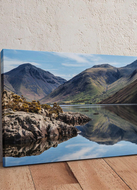 Wast Water, Lake District. Canvas Picture, Wall décor. For home or office (Interior Décor) Ideal gift.