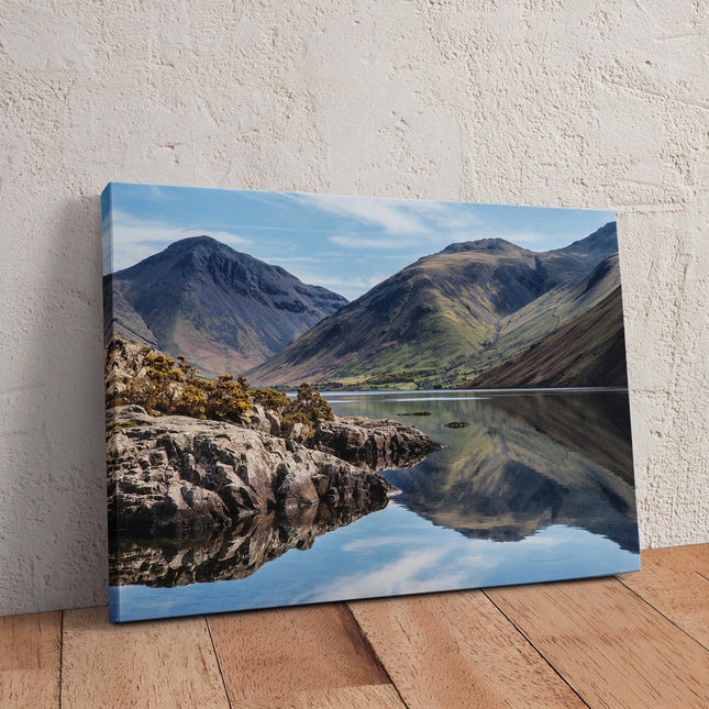 Wast Water, Lake District. Canvas Picture, Wall décor. For home or office (Interior Décor) Ideal gift.