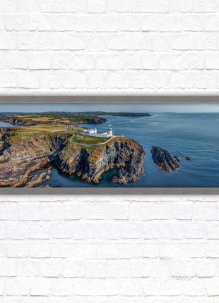 Galley Head Lighthouse in County Cork, Ireland. Framed picture wall decor in a choice of frame styles.