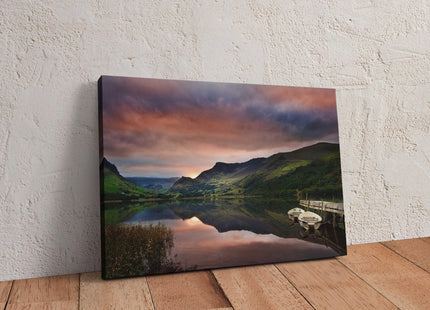 Mount Snowdon at sunrise. Canvas Print Wall decor. Scenic wall art. Ideal gift/birthday present.