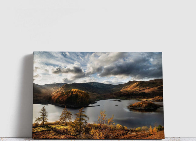 Hawes Water, Lake District. Canvas Picture, Autumn scenery. Wall décor. For home or office (Interior Décor) Ideal gift.