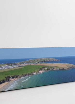 Trevose Head, Canvas Print. Cornwall coastline. Wall art for home or office (Interior Decor). Ideal gift birthday present.