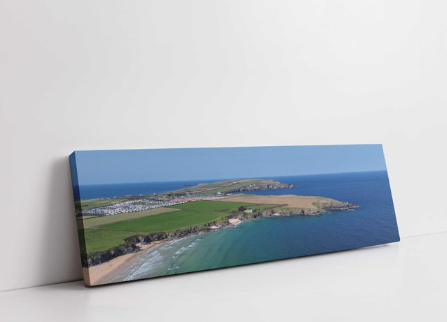 Trevose Head, Canvas Print. Cornwall coastline. Wall art for home or office (Interior Decor). Ideal gift birthday present.